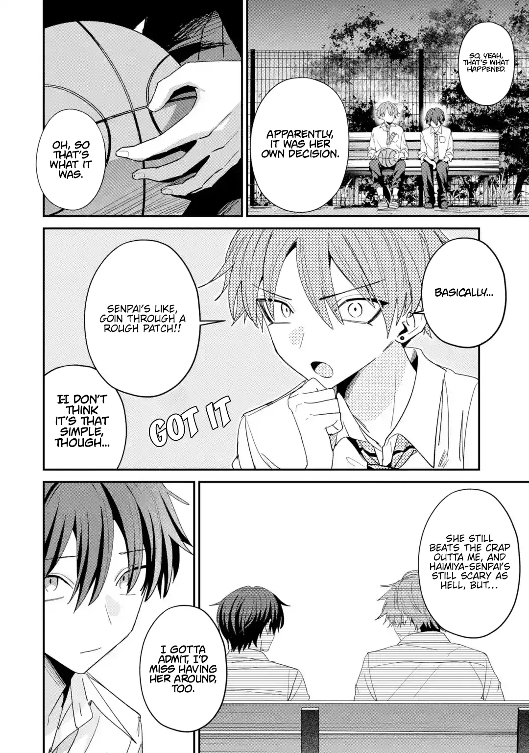 Haimiya-senpai wa Kowakute Kawaii Chapter 46 Chapter 46